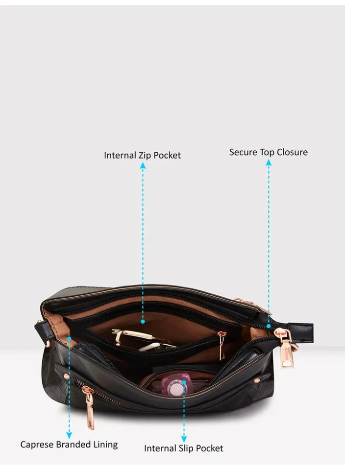 CAPRESE GIGI SLING MEDIUM BLACK