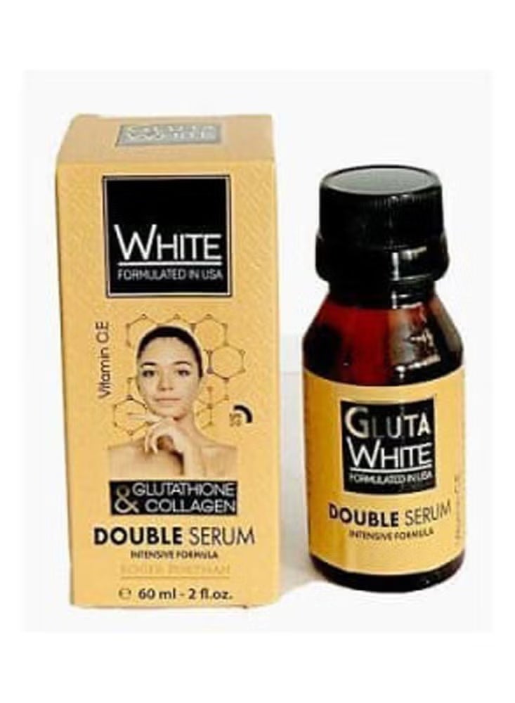 Gluta White Glutathione and Double Collagen Serum 60ml