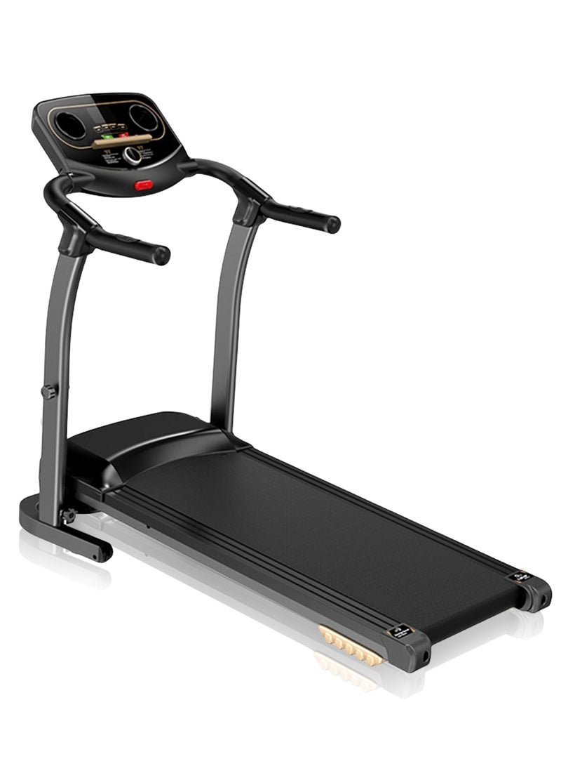 Sinyin Smart Electric Treadmill for Home with LED Display and Shock Absorption System, Quiet Running Machine for Walking, Jogging and Cardio Fitness Training, Black - Image 1