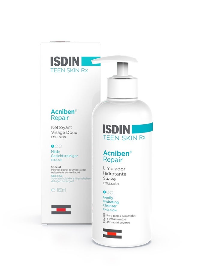ISDIN Acniben Repair Gentle Cleanser Emulsion 180ml - Image 1