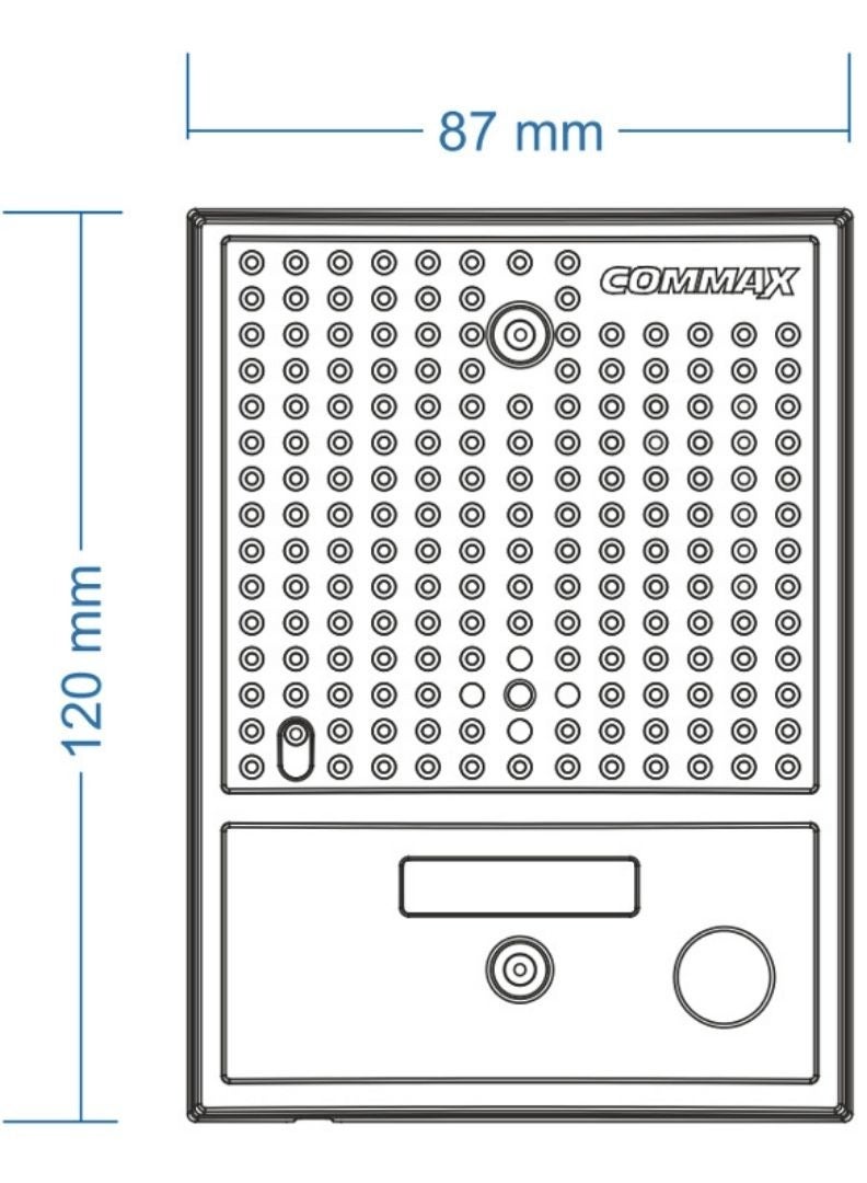 COMMAX External Intercom Gate Camera - Image 3