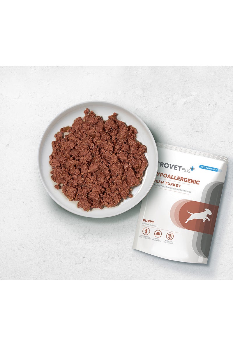 Trovet Trovet Plus Puppy Hypoallergenic Turkey Veterinary Diets 3kg - Image 2