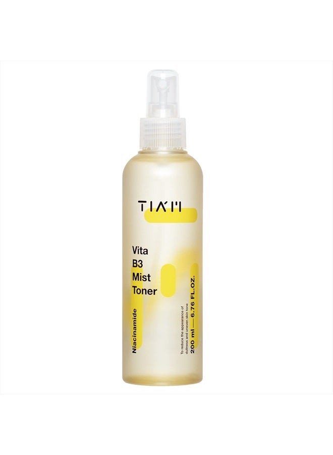 TIA'M TIAM Vita B3 Mist Toner with Niacinamide, Tranexamic Acid, and Vitamin C for All Skin Types, Facial Mist That hydrates, refreshes & brightens, 6.76 FL.OZ. / 200ml - Image 1