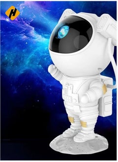 HuHa Starry Night Light Projector Astronaut LED Projection Lamp with Remote Control, Adjustable Head Angle,Gift for Kids Adults Home Party Ceiling Decor  - Image 1