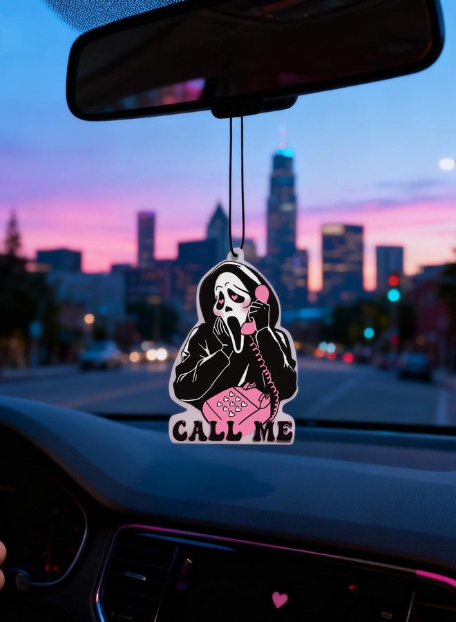 Joytezz Car Air Fresheners - Pink Ghost Cute Car Interior Accessories Hanging Scents Anime Freshener Automotive Room Decor for Women Teen Girls Gift 5Pcs - Image 2