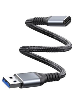 USB C Female to USB Male Adapter, 5inch USB A to Type C Connector, Compatible with iPhone 12 Mini/12 Pro Max/11 Pro Max, Type-C Earphone/Flash Drive/Hub