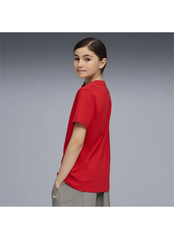 Puma Scuderia Ferrari Sportswear Coloured Big Shield Tee Youth