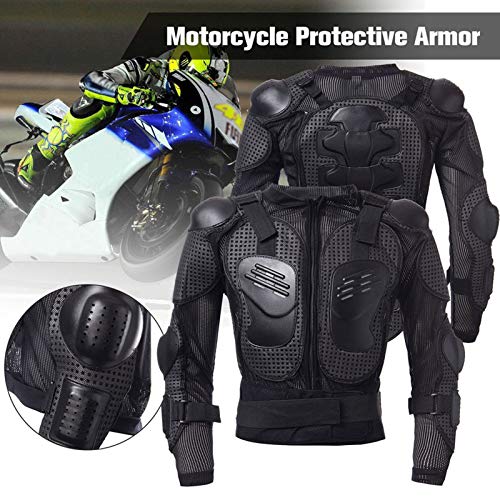 GOTOTOP Motorcycle Body Protective Jacket Armor Motocross Riding Protective Gear PVC EVA ATV Dirt Bike Shoulder Chest Spine Protector XL - Image 3