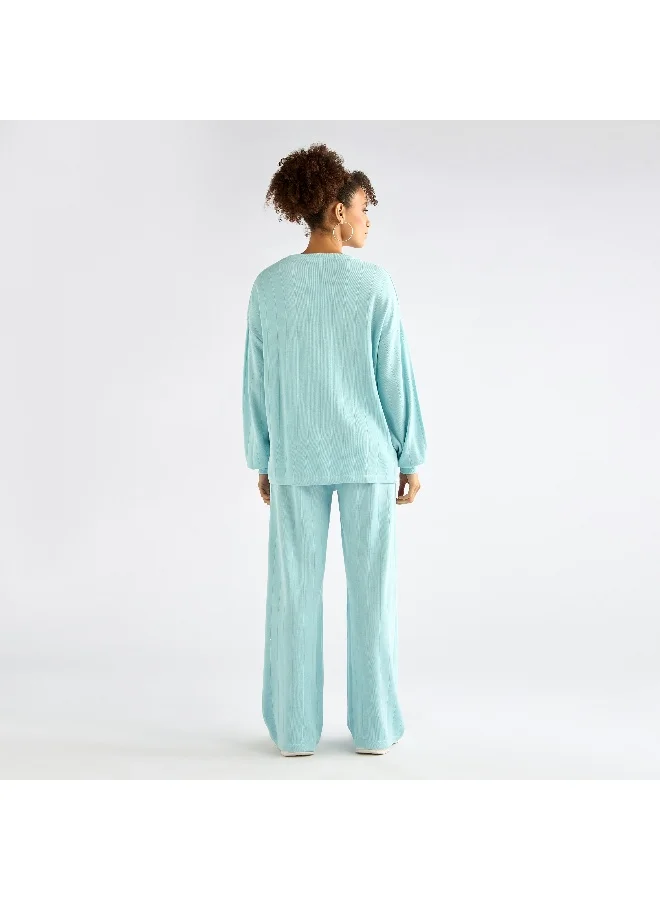 Splash FAV Boxy With Full Sleeves And Relaxed Fit Pant