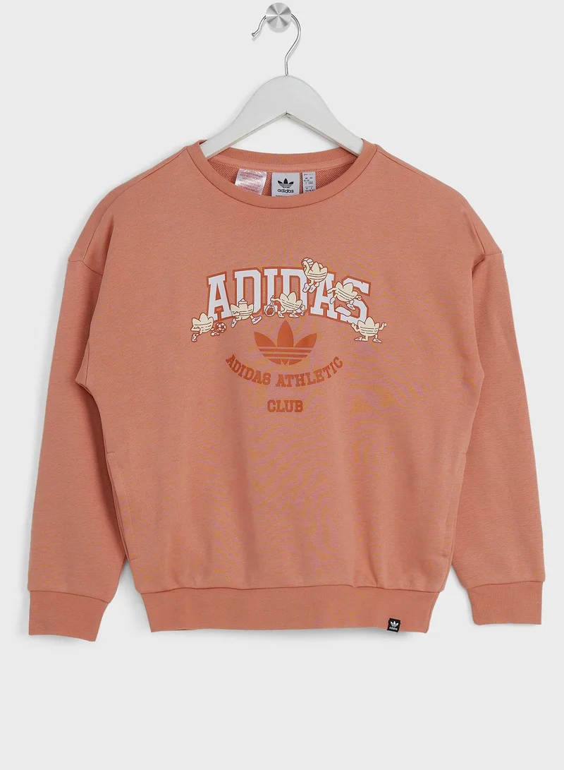 adidas Originals Kids Logo Sweatshirt
