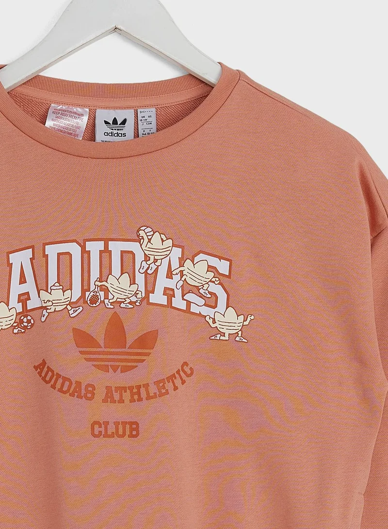 adidas Originals Kids Logo Sweatshirt