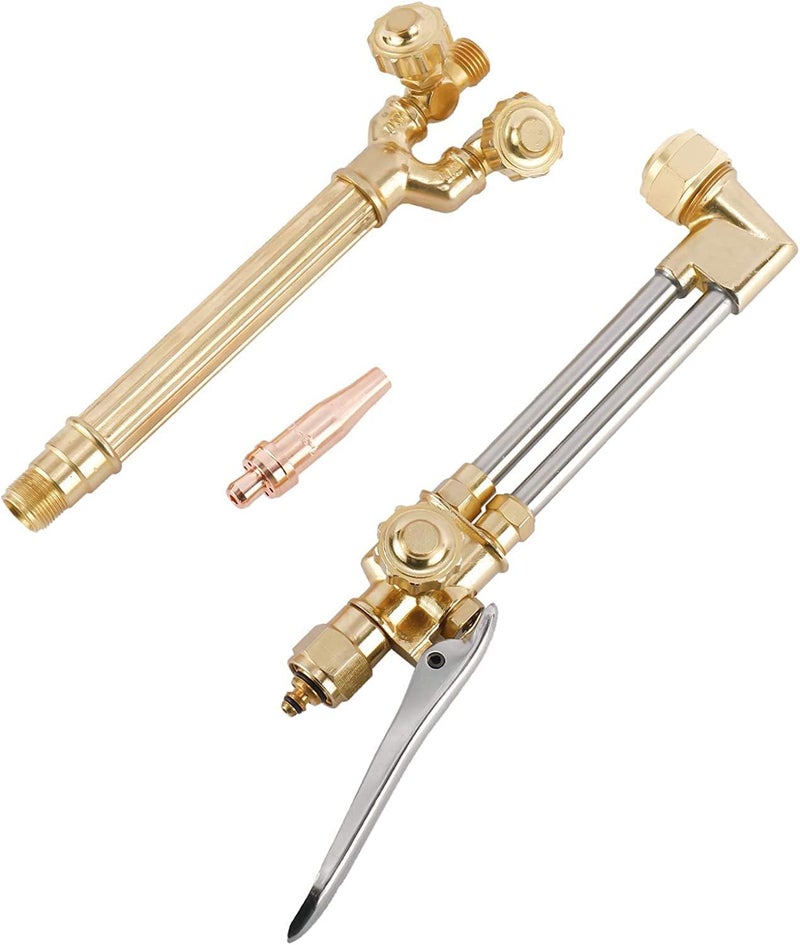 AQ AQSON AQSON Oxy/Acetylene Welding Kit with CA2460 Cutting Attachment & 315 FC Torch Handle - Image 1