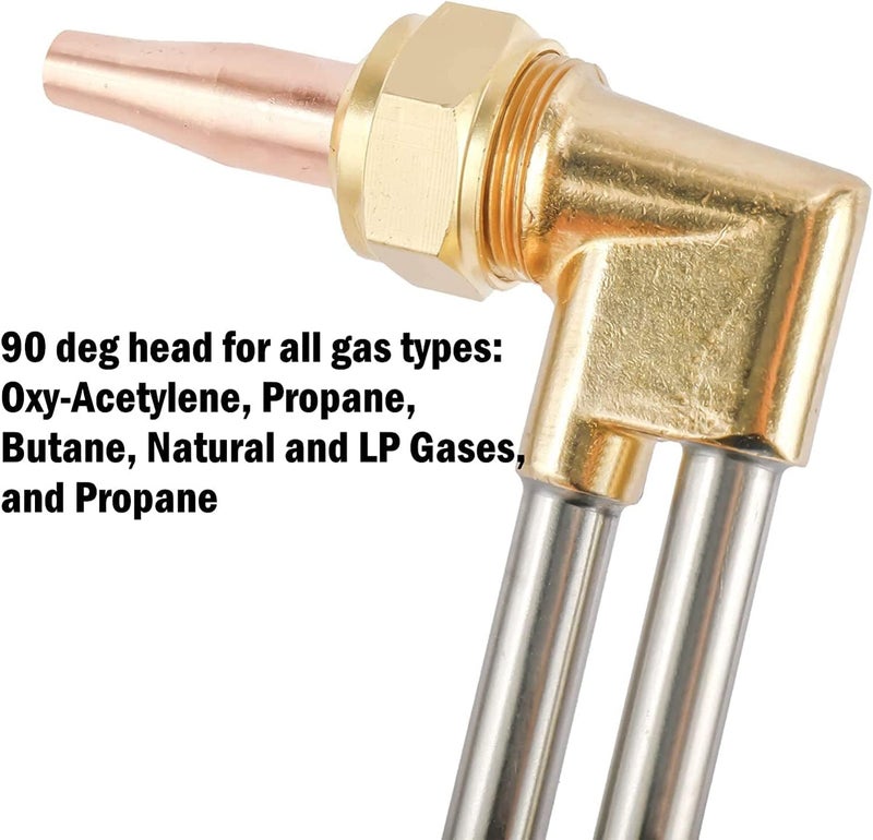 AQ AQSON AQSON Oxy/Acetylene Welding Kit with CA2460 Cutting Attachment & 315 FC Torch Handle - Image 3