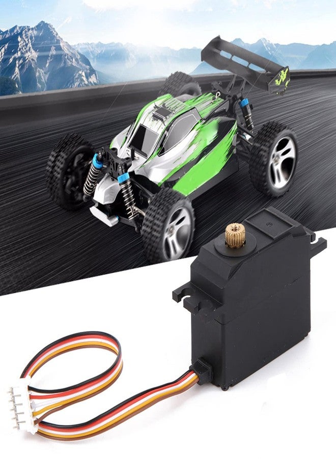 Akozon سيرفو أكوزون بلاستيك بريميوم: قطع غيار وترقية لسيارة WLtoys 12428/12427 1/12 RC - خفيف الوزن، سيرفو لهواة التحكم عن بعد - Image 4