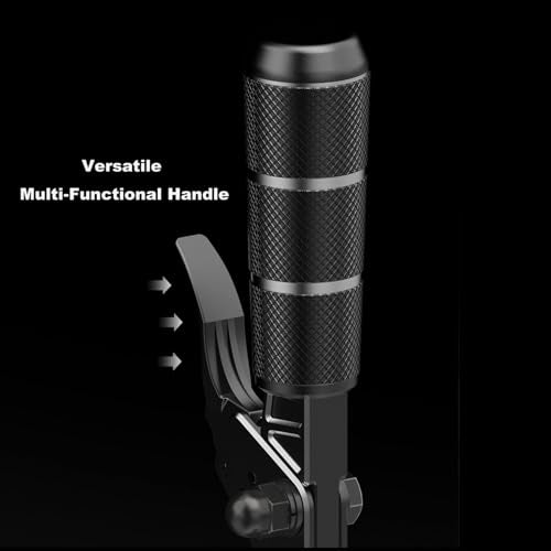 MOZA SGP Sequential Shifter PC USB Racing Similator Joysticks, Versatile Multi-Functional Handle, Non-Contact Hall Sensor, Personalized Adjustability, Dynamic RGB Backlit Mechanical Buttons - Image 5