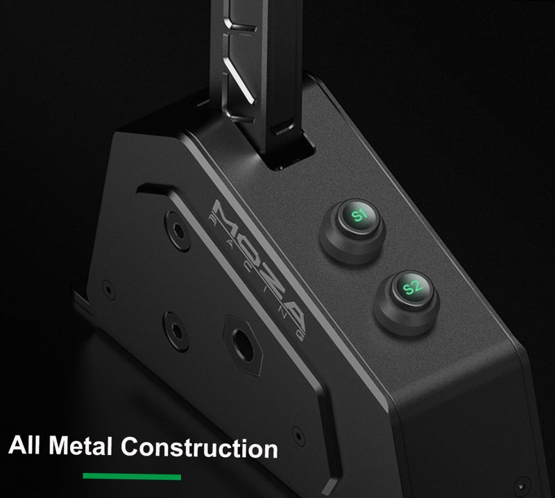 MOZA SGP Sequential Shifter PC USB Racing Similator Joysticks, Versatile Multi-Functional Handle, Non-Contact Hall Sensor, Personalized Adjustability, Dynamic RGB Backlit Mechanical Buttons - Image 3