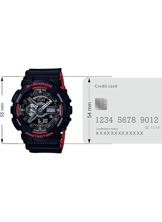 CASIO G Shock Ana Digi World Time Black Dial Men Watch  - Image 3