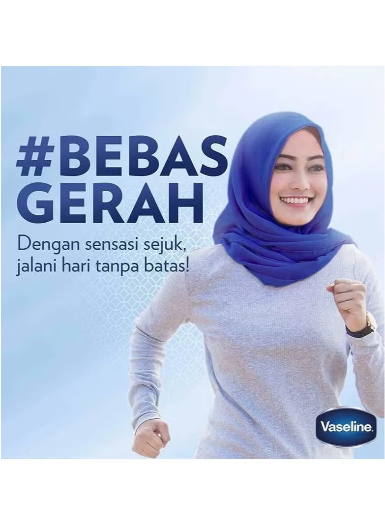 Vaseline Hijab Radiant - Gluta Vitamin Cooling Body Serum 180ml - Image 2