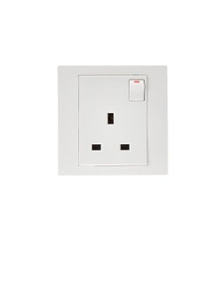 Schneider Electric Schneider Electric Vivace White - Single switched socket - 13 A - 230 V - 1 gang -white  - Image 1