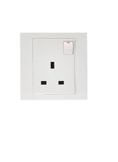 Schneider Electric Schneider Electric Vivace White - Single switched socket - 13 A - 230 V - 1 gang -white  - Image 2