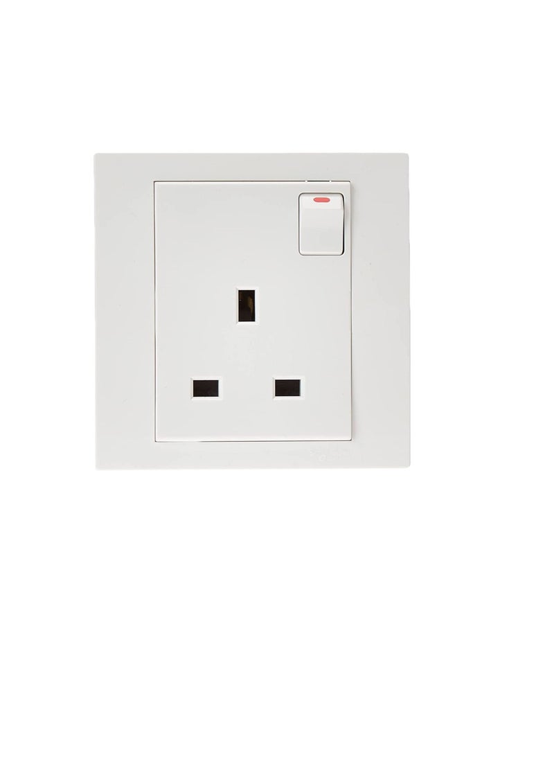 Schneider Electric Schneider Electric Vivace White - Single switched socket - 13 A - 230 V - 1 gang -white  - Image 2