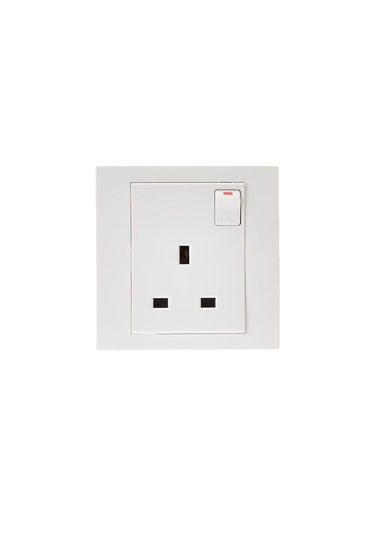 Schneider Electric Schneider Electric Vivace White - Single switched socket - 13 A - 230 V - 1 gang -white  - Image 3