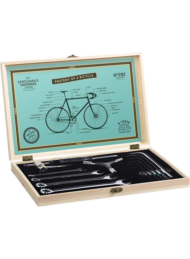 GGOOT Premium Bike Tool Kit in Wooden Box  - Image 1