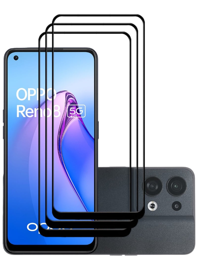 أكاليكس 3 قطع، حماية شاشة،  لهاتف اوبو  رينو 8، جودة ممتازة. - Image 1