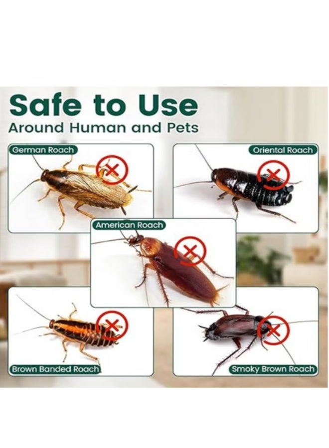 GREEN KILLER Cockroach killer bait - Hotel kitchen pest control product - Household indoor cockroach pesticide bait (10g per pack) - Image 4