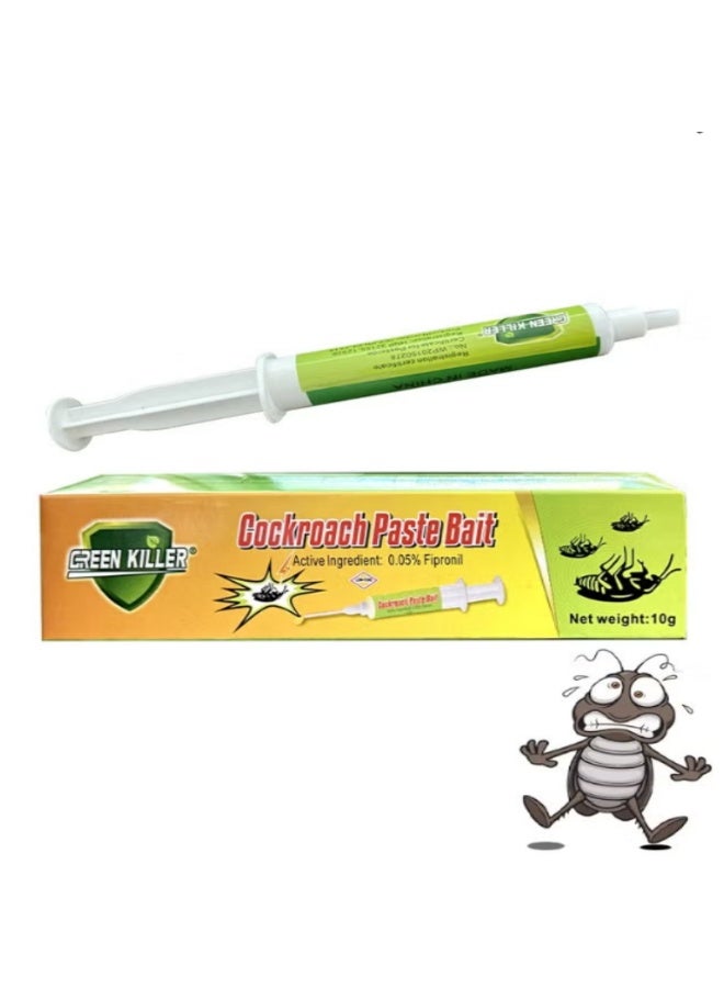 GREEN KILLER Cockroach killer bait - Hotel kitchen pest control product - Household indoor cockroach pesticide bait (10g per pack) - Image 1