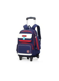 Generic NUZKI Trolley School Bag 2 in 1 Wheeled Backpack, Removable Trolley, Easy Transition from Backpack to Rolling Luggage - Ideal Kids Bookbag for School and Travel  - Image 2