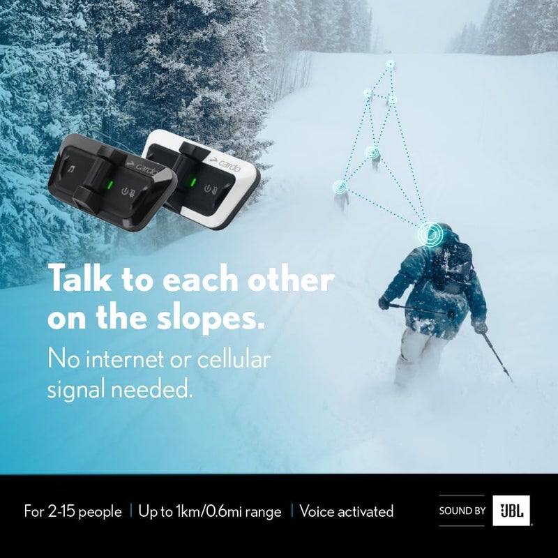 Cardo نظام الاتصال بالخوذة Cardo PACKTALK Outdoor Duo Pack - Image 3