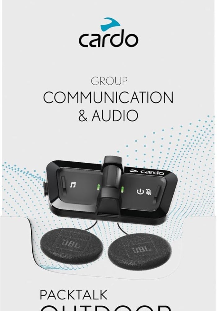 Cardo نظام الاتصال بالخوذة Cardo PACKTALK Outdoor Duo Pack - Image 1