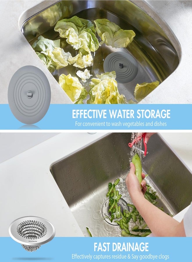 TRAPMATE Sink Strainer&stopper, Stainless Steel - Image 2