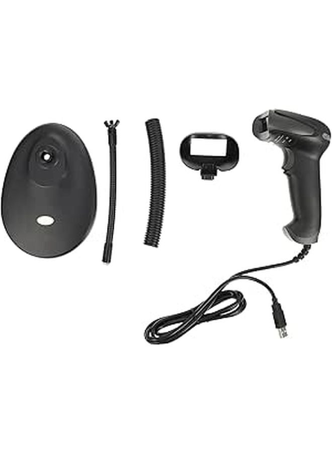 Wired USB Barcode Scanner with Stand Fast Accurate POS Retail Warehouse Computer Use - Image 1