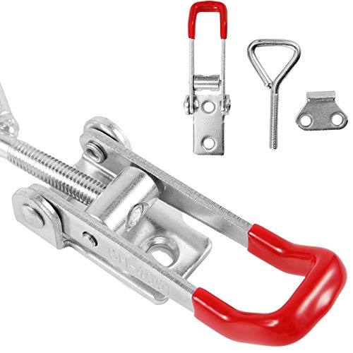 KOHAND 30 PCS 4001 Heavy Duty Quick Release Pull Latch Toggle Clamp, Clamps with 330 Lbs Holding Capacity for Cabinet Door Table Storage Box Home Office Factory - Image 5