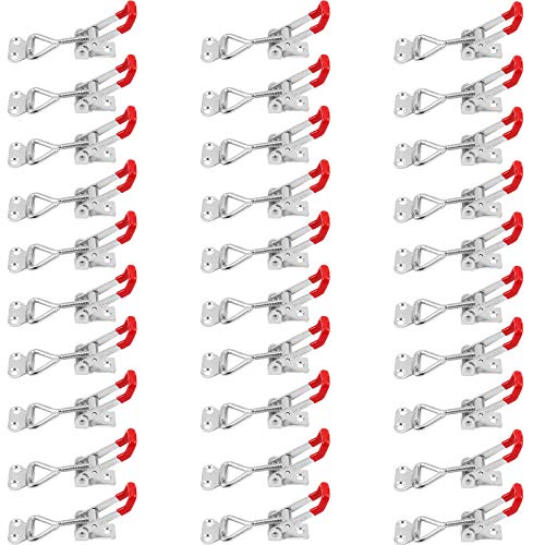 KOHAND 30 PCS 4001 Heavy Duty Quick Release Pull Latch Toggle Clamp, Clamps with 330 Lbs Holding Capacity for Cabinet Door Table Storage Box Home Office Factory - Image 1
