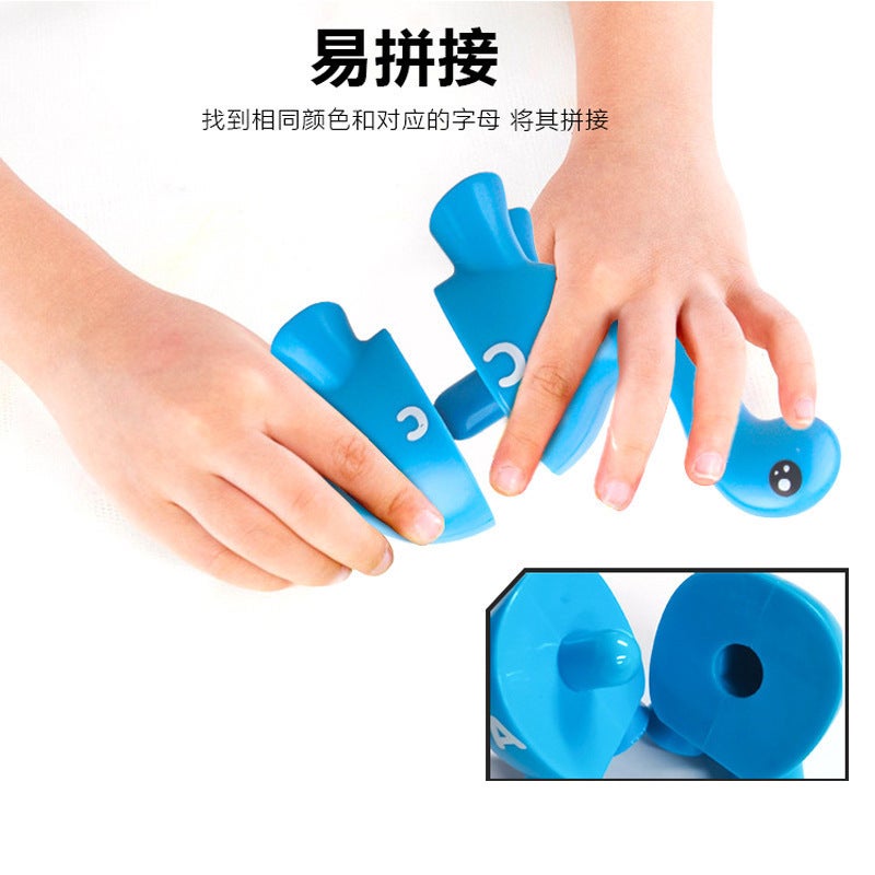 Children'S Early Education Dinosaur Alphabet Matching Toy Number Counting Pattern Cognitive Montessori Mathematics Enlightenment Teaching Aware - Image 4
