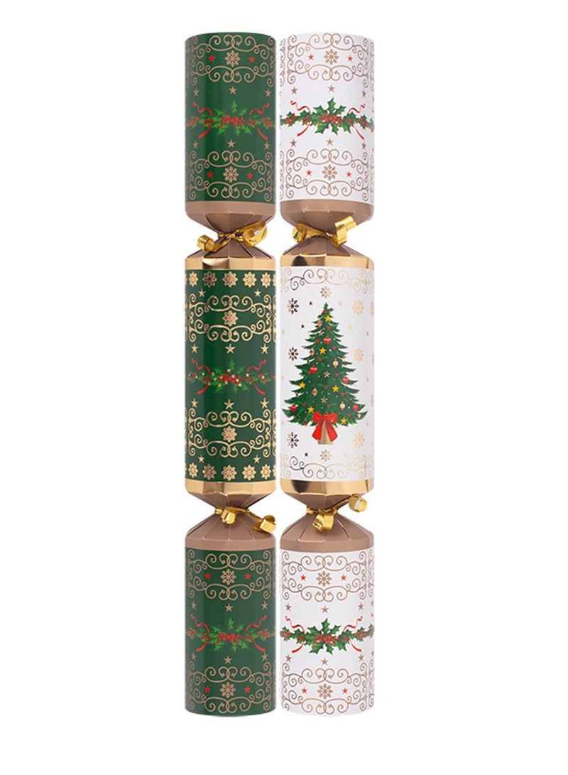 Rsw Christmas  10 Pcs Luxury Tree And Wreath 14Inches Crackers - Image 2