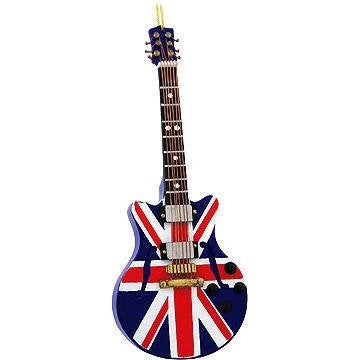 Broadway Gifts Union Jack Guitar Musical Music Instrument Christmas Tree Ornament Decoration - Image 2
