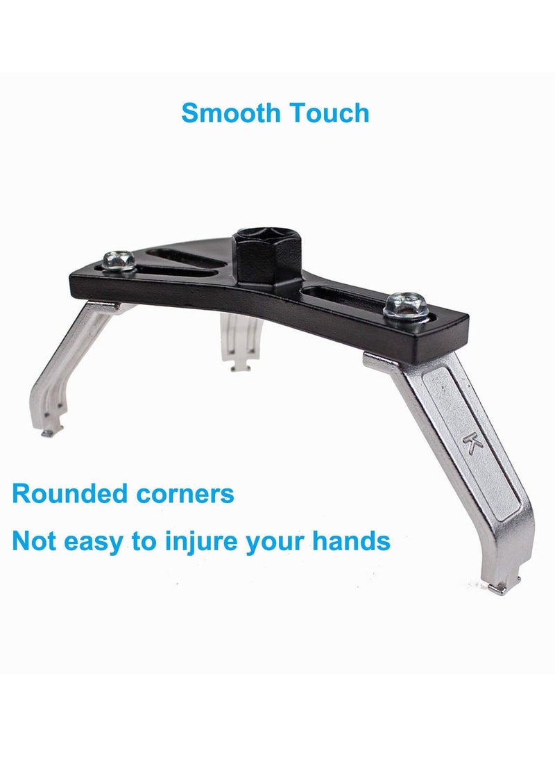 شو وو Universal Fuel Pump Removal Tool, Adjustable Lock Ring Tank Repair Kit, 5.31" to 7.17" Spanner - Image 4