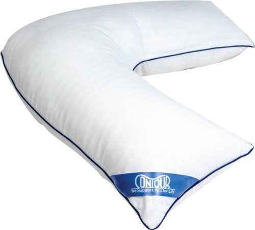 Contour L Shaped Bed & Body Support Pillow for Side Sleepers - Image 1