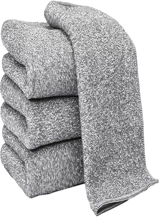 Set of 10 High Quality Microfiber Towels - 25x25cm - Perfect Cleaning Without Residue Suitable for Kitchen and Car Use Absorbs Liquids and Removes Dust | From Generic