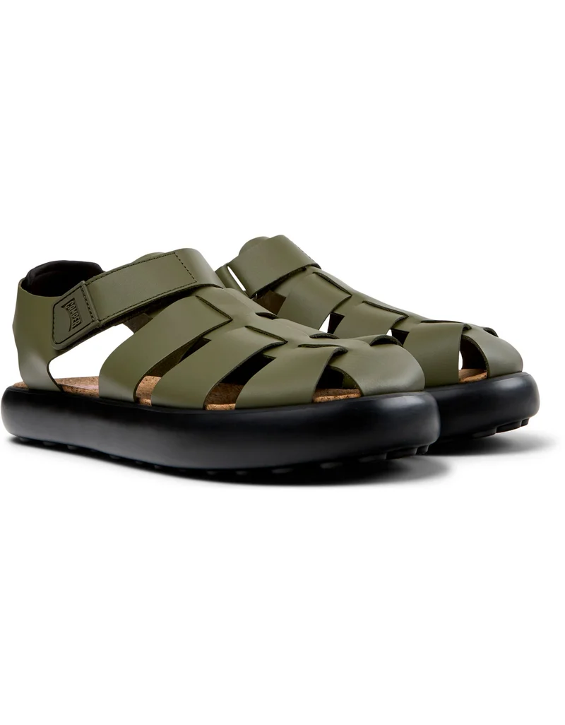 Camper Pelotas Flota Sandal, Men Sandal, Green