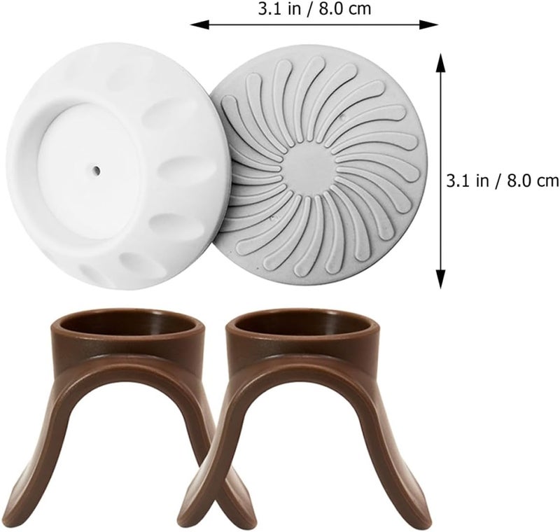 4Pcs Gate Wall Protector and U-Shaped Wall Guard for Indoor Safety and Pet Gate Support - Image 2