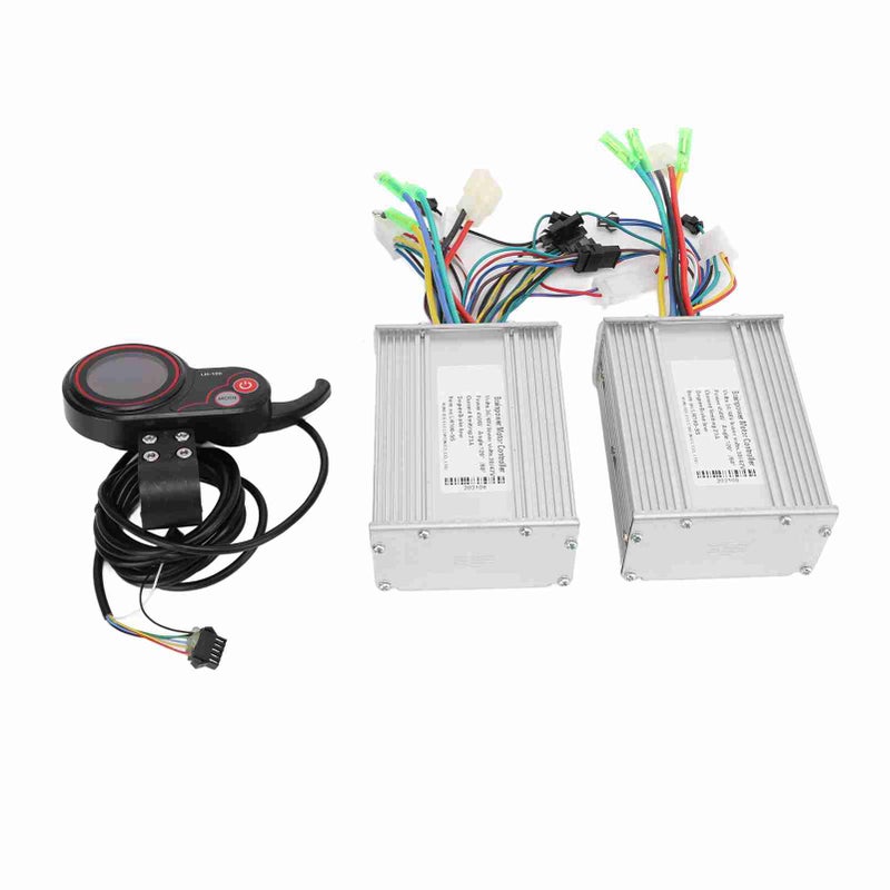 منتقل دراجة كهربائية بلا فرشاة مزدوج التحرك 36/48 فولت 450 واط + شاشة عرض LCD ملونة LH100 - Image 5