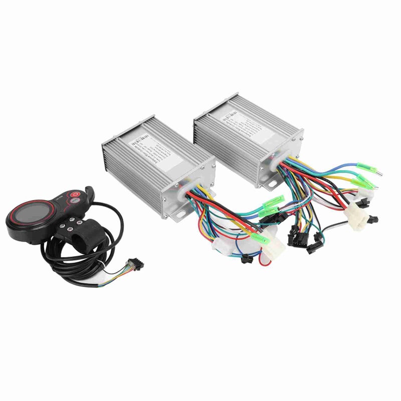 منتقل دراجة كهربائية بلا فرشاة مزدوج التحرك 36/48 فولت 450 واط + شاشة عرض LCD ملونة LH100 - Image 2