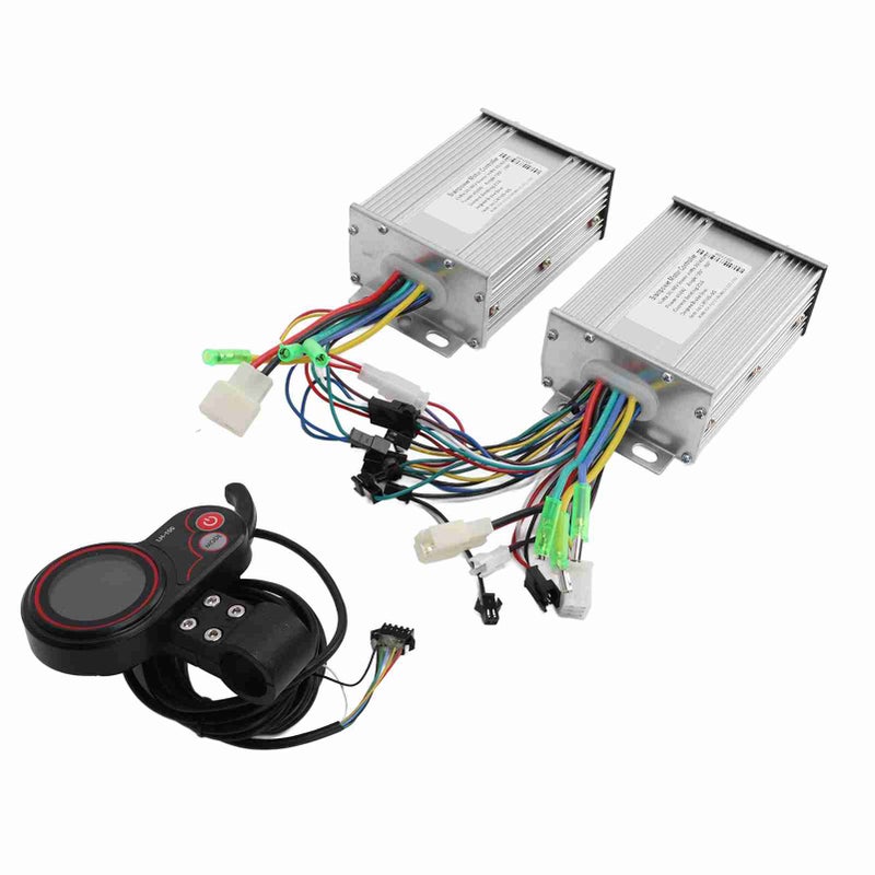 منتقل دراجة كهربائية بلا فرشاة مزدوج التحرك 36/48 فولت 450 واط + شاشة عرض LCD ملونة LH100 - Image 4