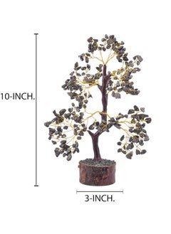 REBUY REBUY Golden Pyrite Stone Tree with 350 Chips - Home Decor & Money Attraction, Wealth and Abundance  - Image 2