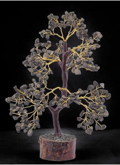 REBUY REBUY Golden Pyrite Stone Tree with 350 Chips - Home Decor & Money Attraction, Wealth and Abundance  - Image 3